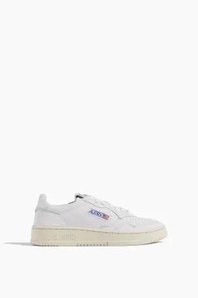 01 Low Sneakers in Goat/Goat White