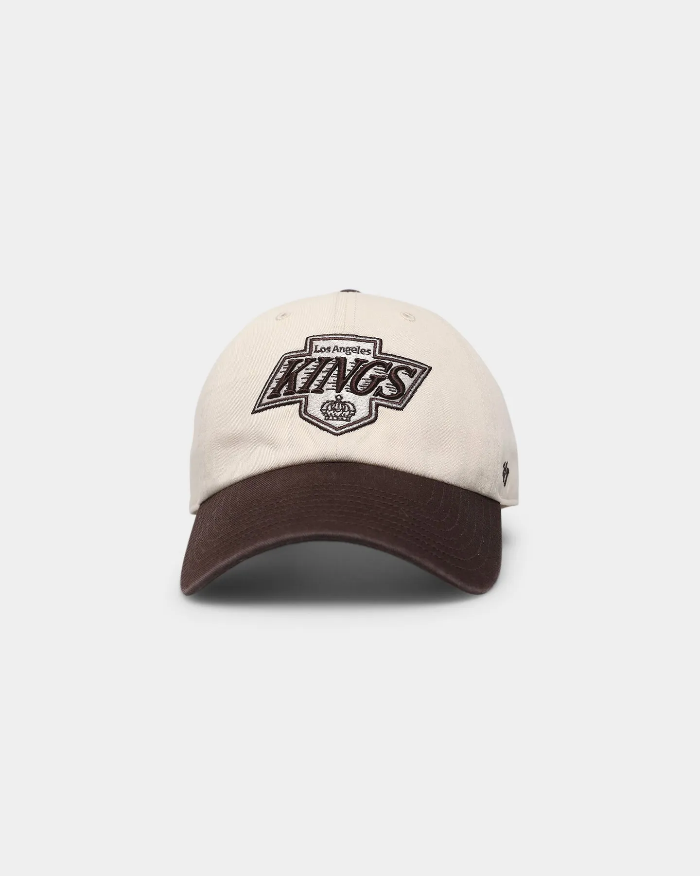 47 Brand Los Angeles Kings 'Cookies & Cream' Clean Up Strapback Natural/Brown