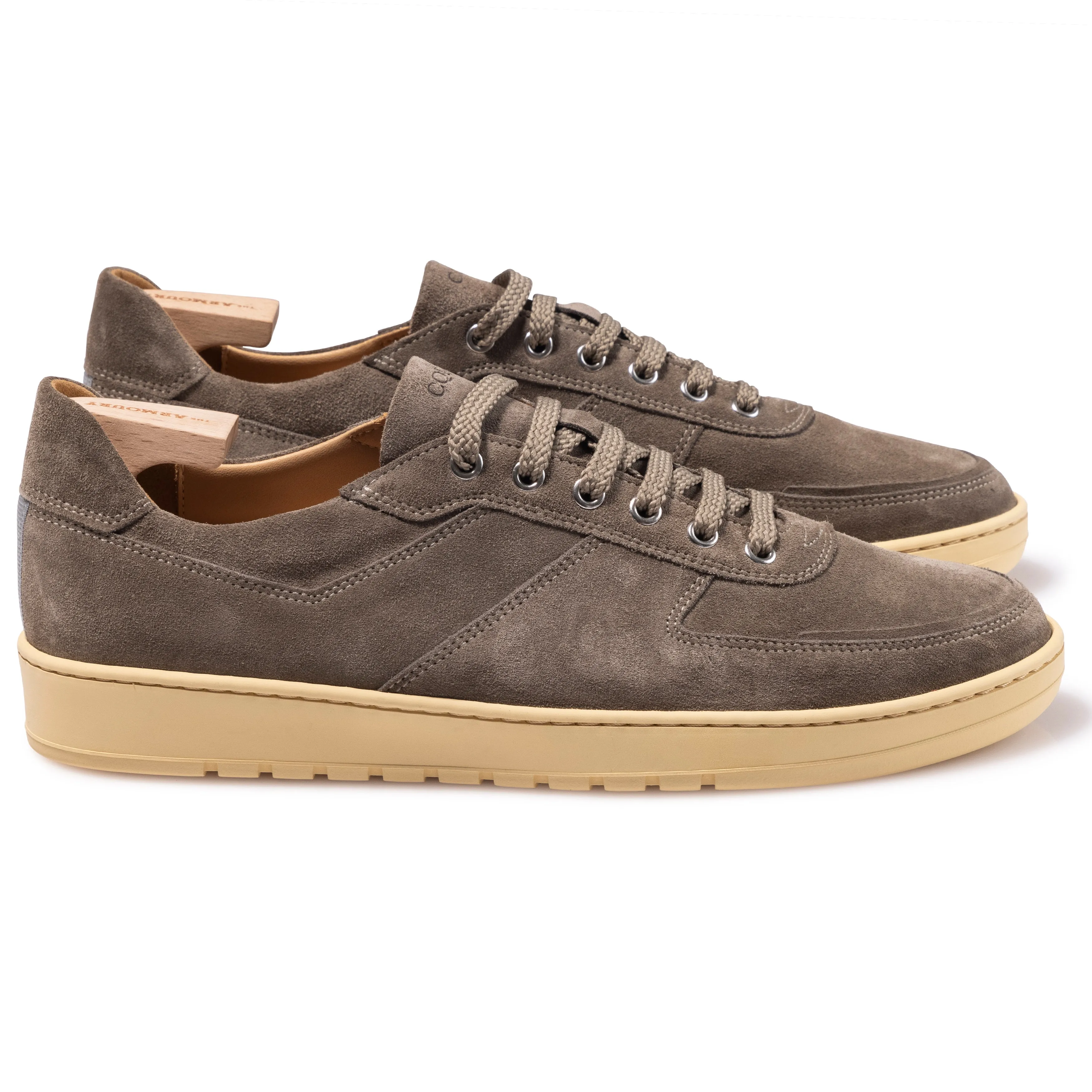 Center Suede Lined Sneakers