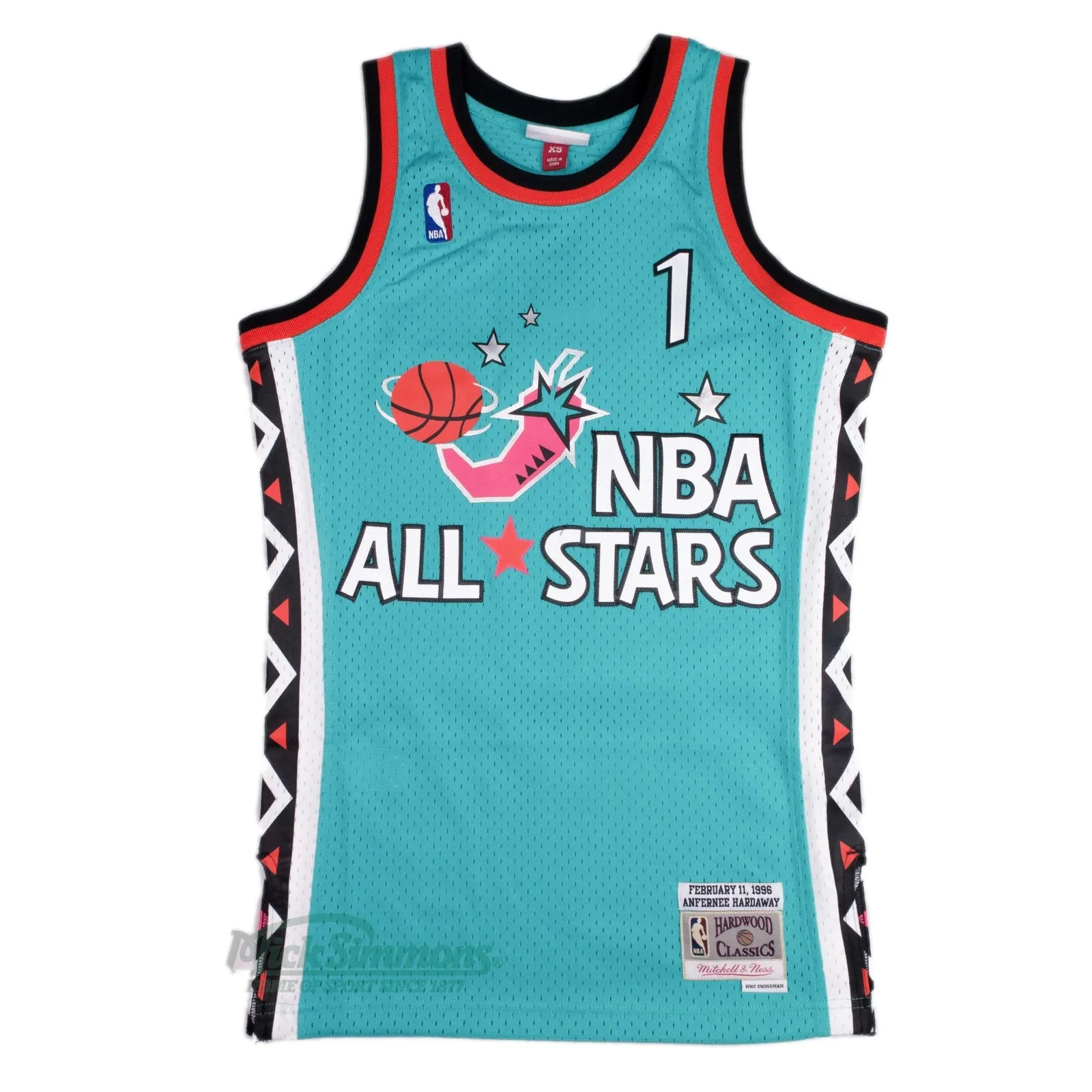 Eastern Conference Anfernee Hardaway 1996 Hardwood Classics Swingman All Star Jersey by Mitchell & Ness