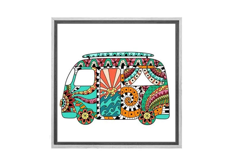 Gypsy Kombi | Canvas Wall Art Print