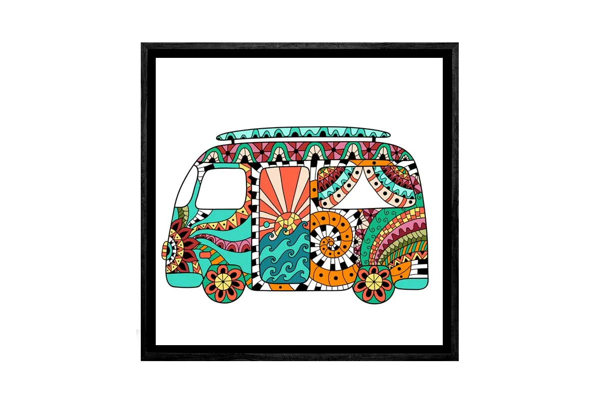 Gypsy Kombi | Canvas Wall Art Print