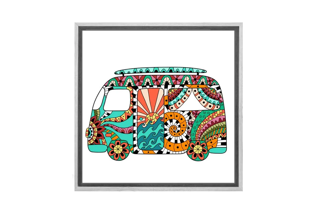 Gypsy Kombi | Canvas Wall Art Print