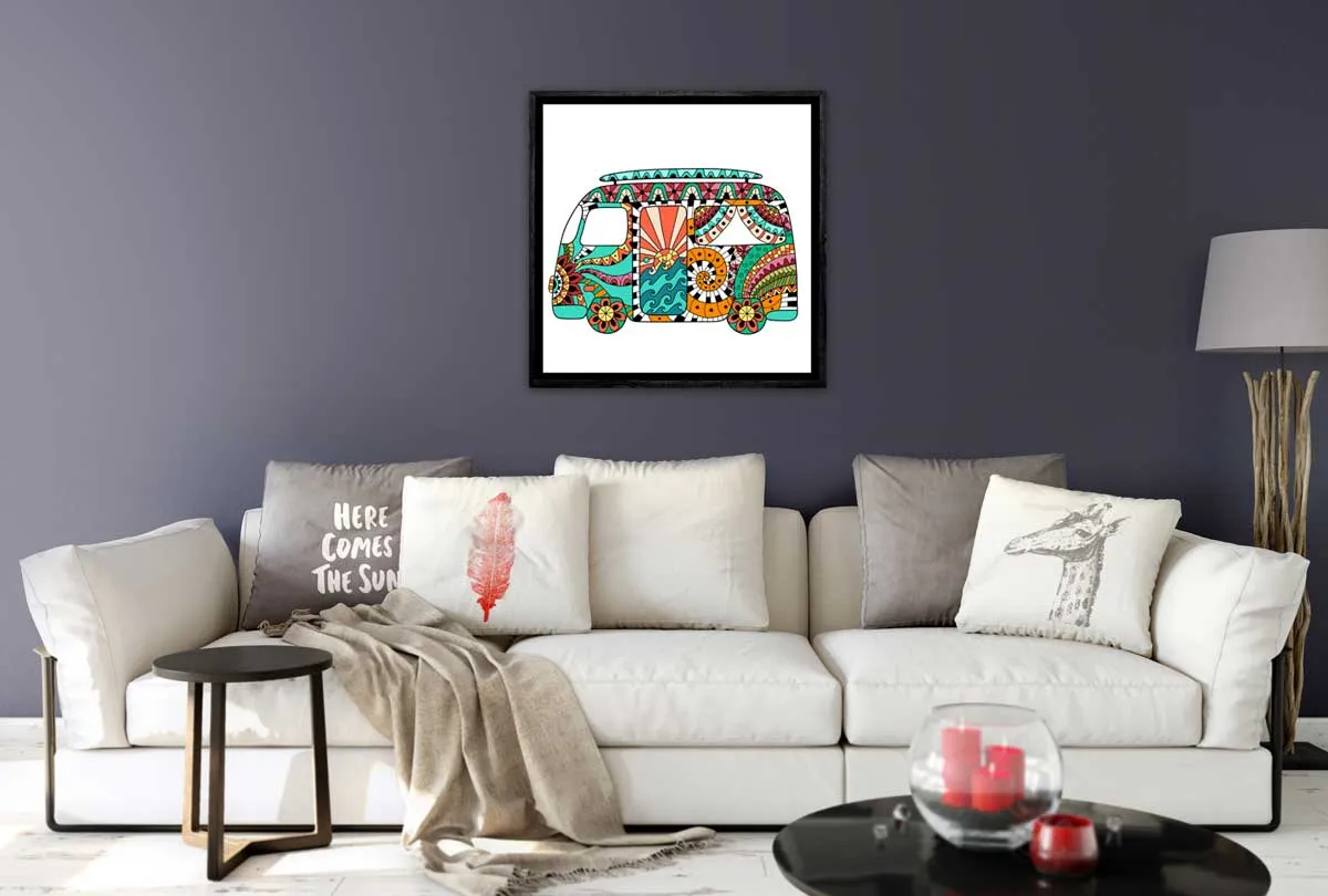 Gypsy Kombi | Canvas Wall Art Print