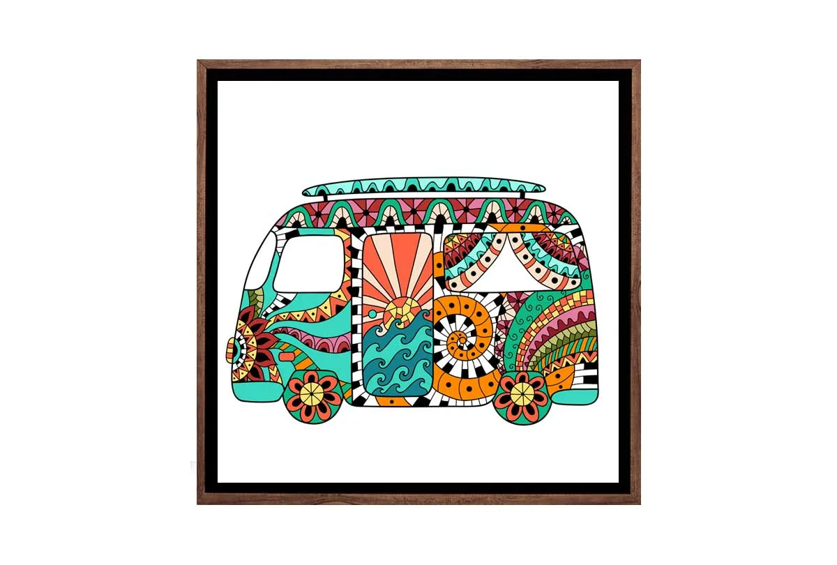 Gypsy Kombi | Canvas Wall Art Print