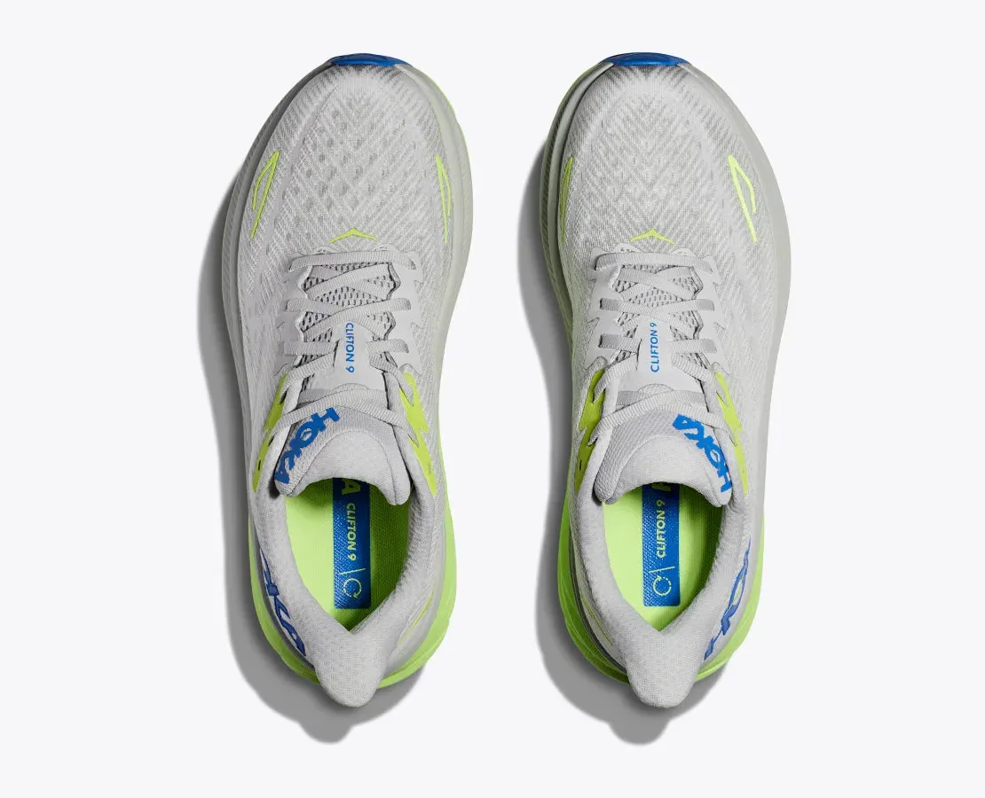 Hoka Clifton 9 Men's - Stardust /Electric Cobalt