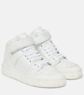 Lax sneakers in Saint Laurent leather, white