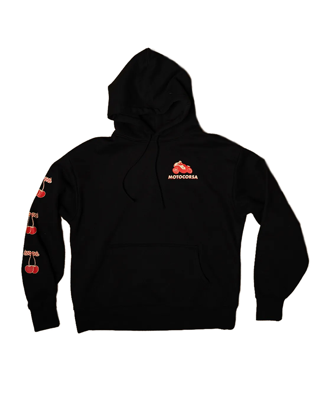 MotoCorsa Red Paul Heavyweight Hoodie