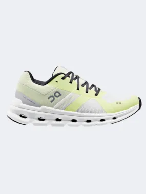 On Cloudrunner Women Running Shoes White/Seedling