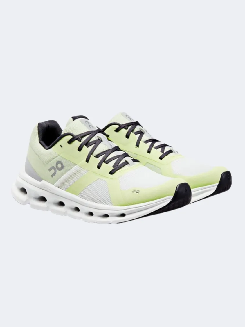 On Cloudrunner Women Running Shoes White/Seedling