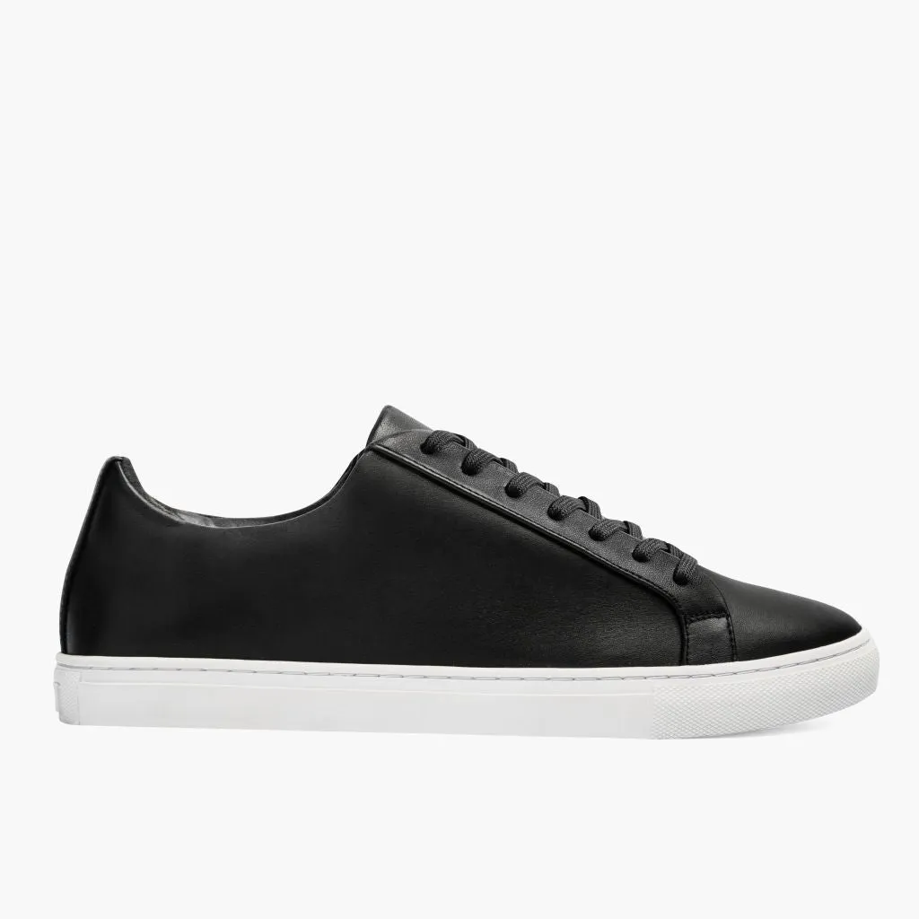 Premier Low Top | Black (Blind Eyelets)