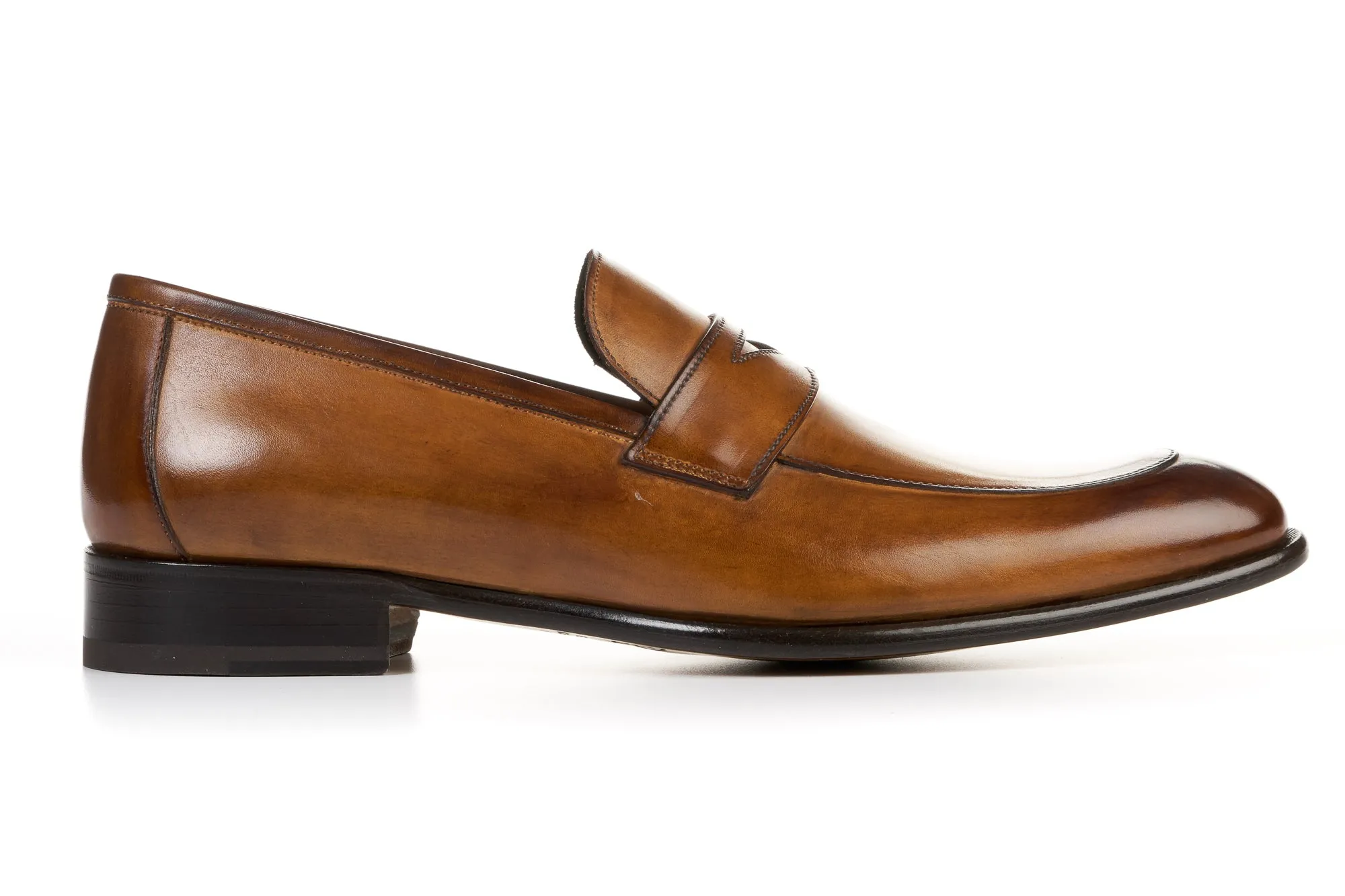 The Stewart Penny Loafer - Tobacco