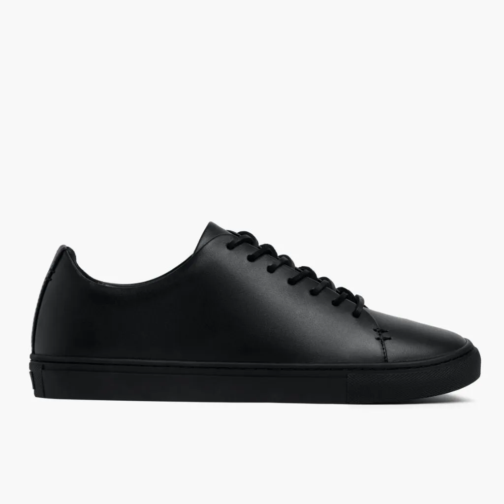 Women's Premier Low Top | Black Vachetta