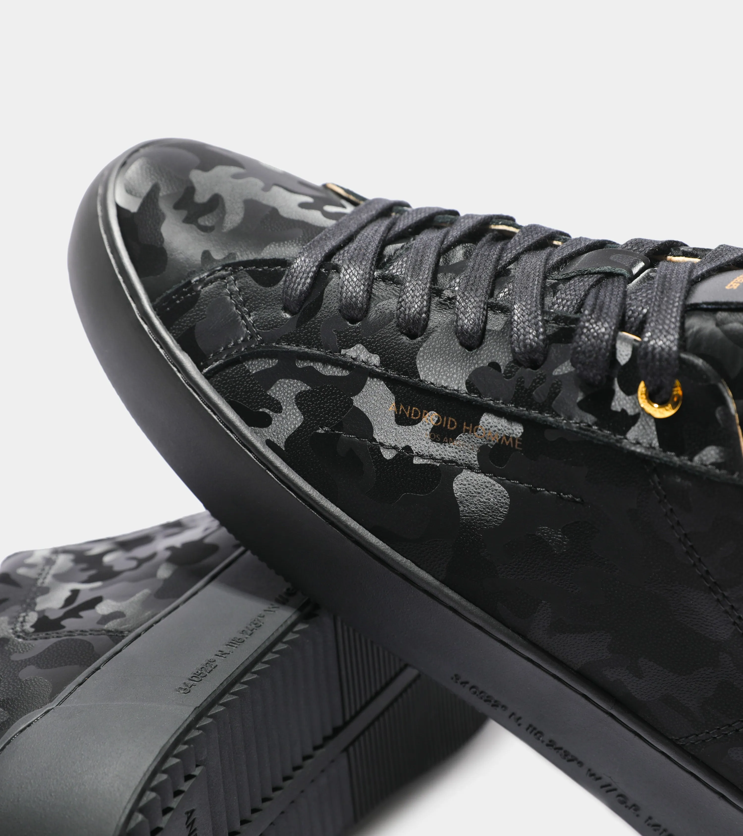 Zuma | All Over Black Leather Camo AHP234-37